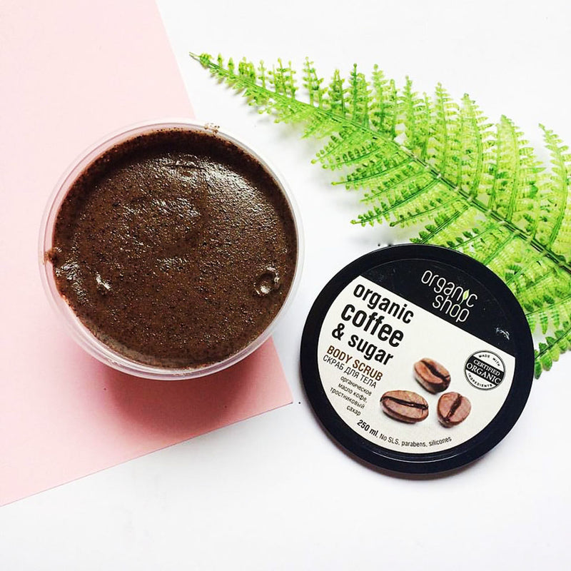 Tẩy Tế Bào Chết Body Cafe Organic Shop Body Scrub 250ml
