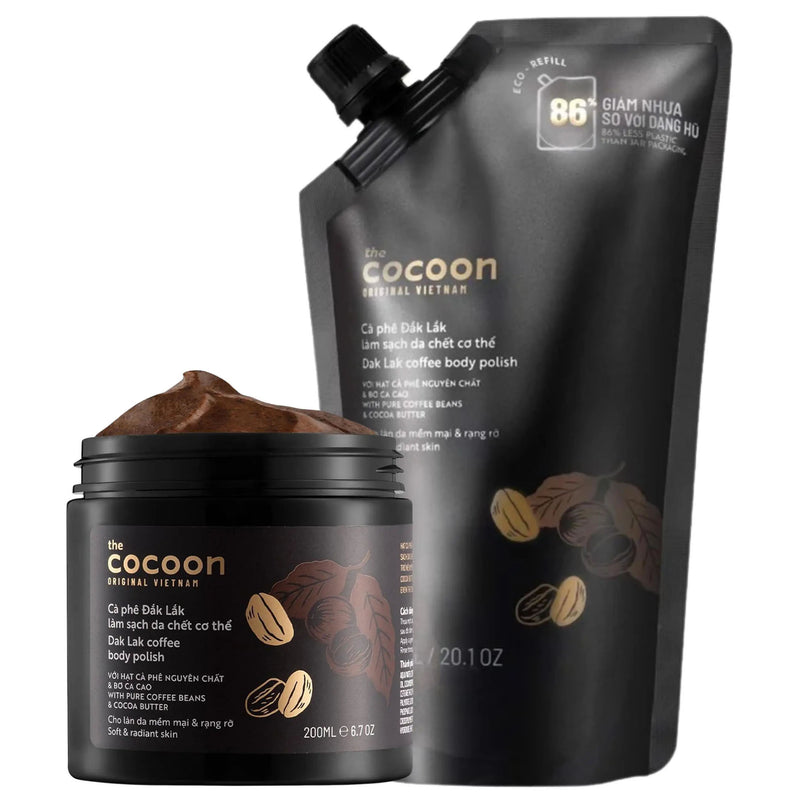 Tẩy Tế Bào Chết Body Cocoon Dak Lak Coffee Body Polish
