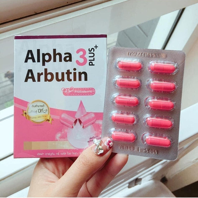 Viên Kích Trắng Alpha Arbutin 3 Plus