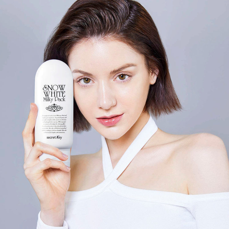 Kem Tắm Trắng Snow White Milky Pack Secret Key 200g