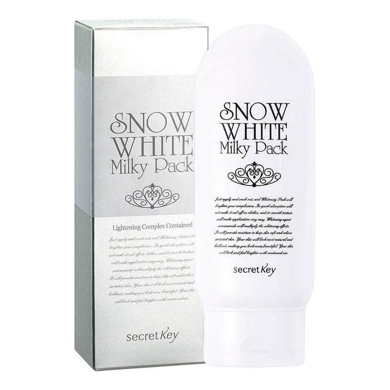Kem Tắm Trắng Snow White Milky Pack Secret Key 200g