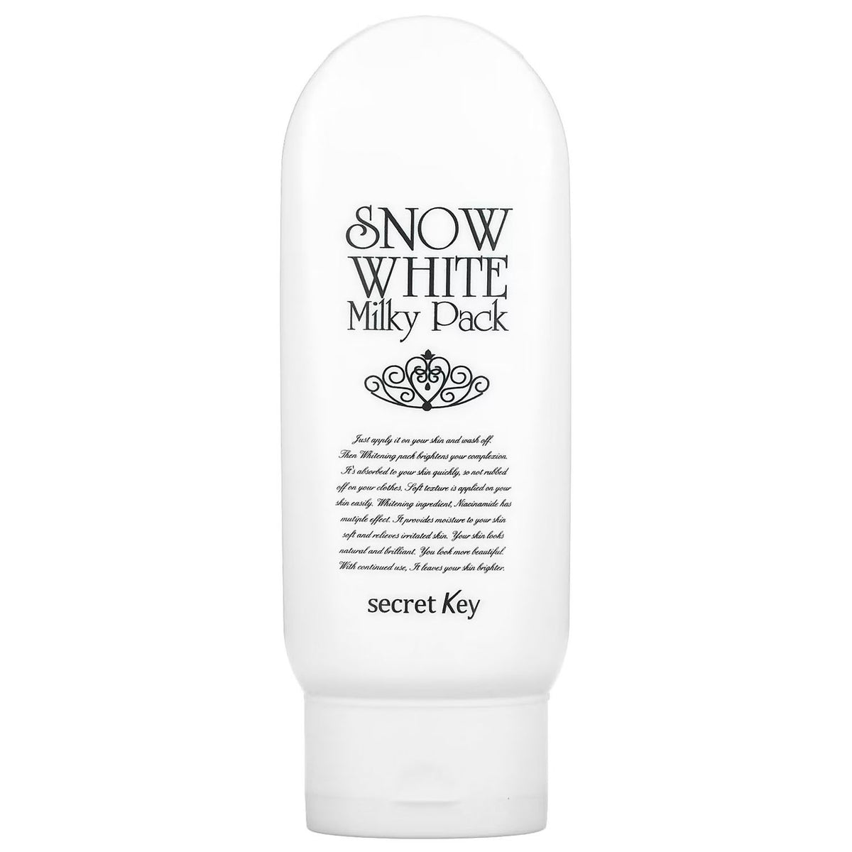 Kem Tắm Trắng Snow White Milky Pack Secret Key 200g