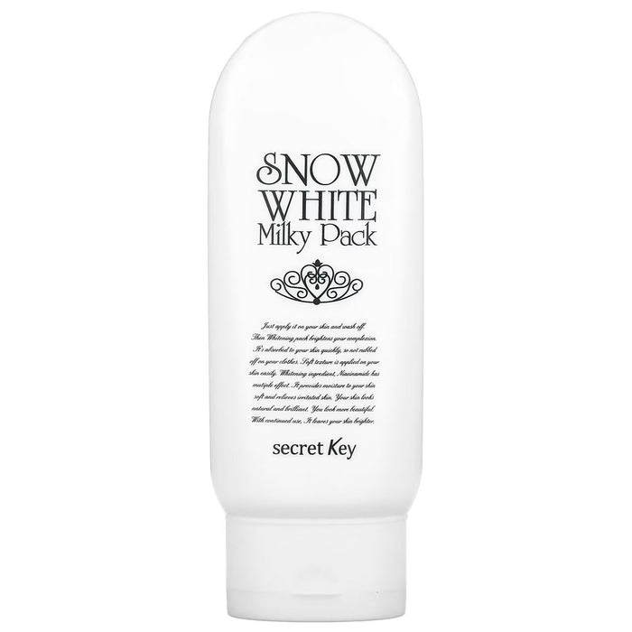 Kem Tắm Trắng Snow White Milky Pack Secret Key 200g