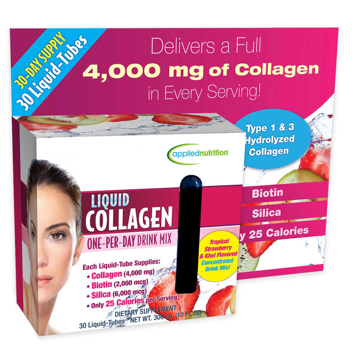 Collagen Nước Applied Nutrition Liquid Collagen 4000mg 30 tuýp