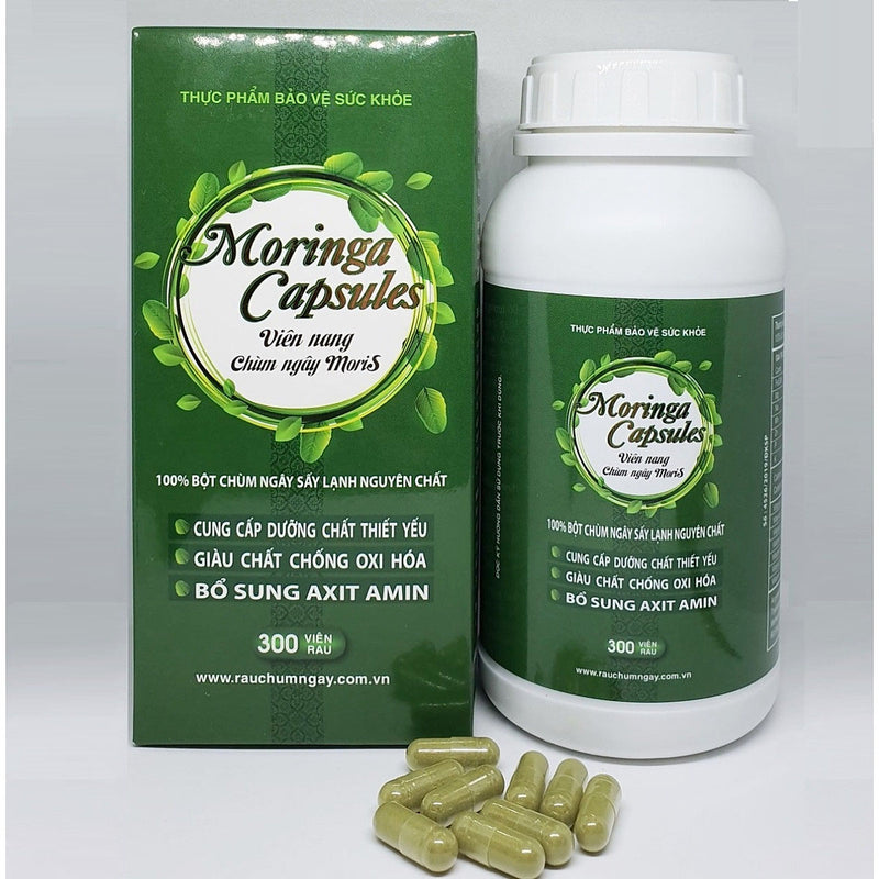 Viên Rau Chùm Ngây Moringa Capsules