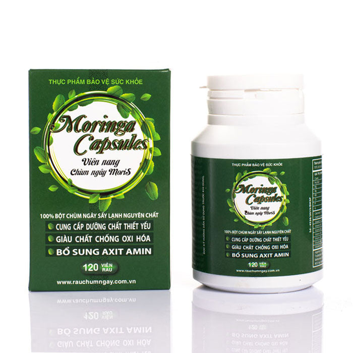 Viên Rau Chùm Ngây Moringa Capsules
