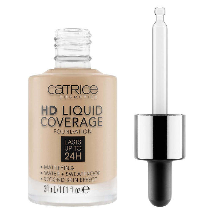 Kem Nền Catrice HD Liquid Coverage Foundation 24h 30ml