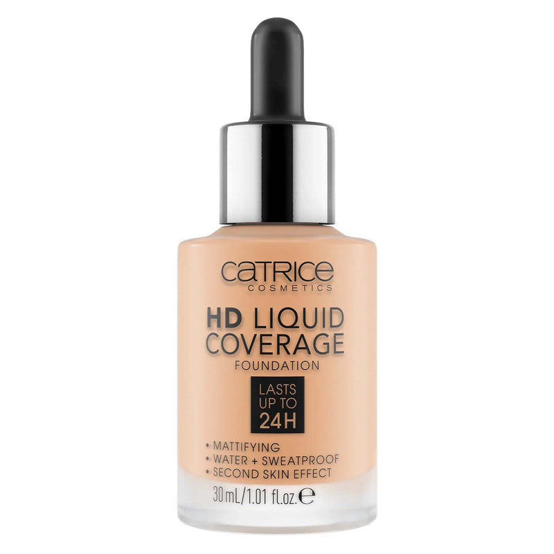 Kem Nền Catrice HD Liquid Coverage Foundation 24h 30ml