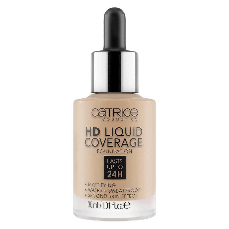 Kem Nền Catrice HD Liquid Coverage Foundation 24h 30ml
