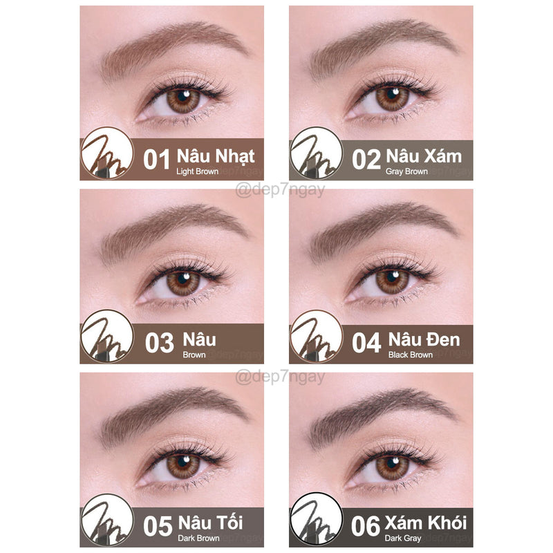 Chì Kẻ Mày The Face Shop Designing Eyebrow Pencil