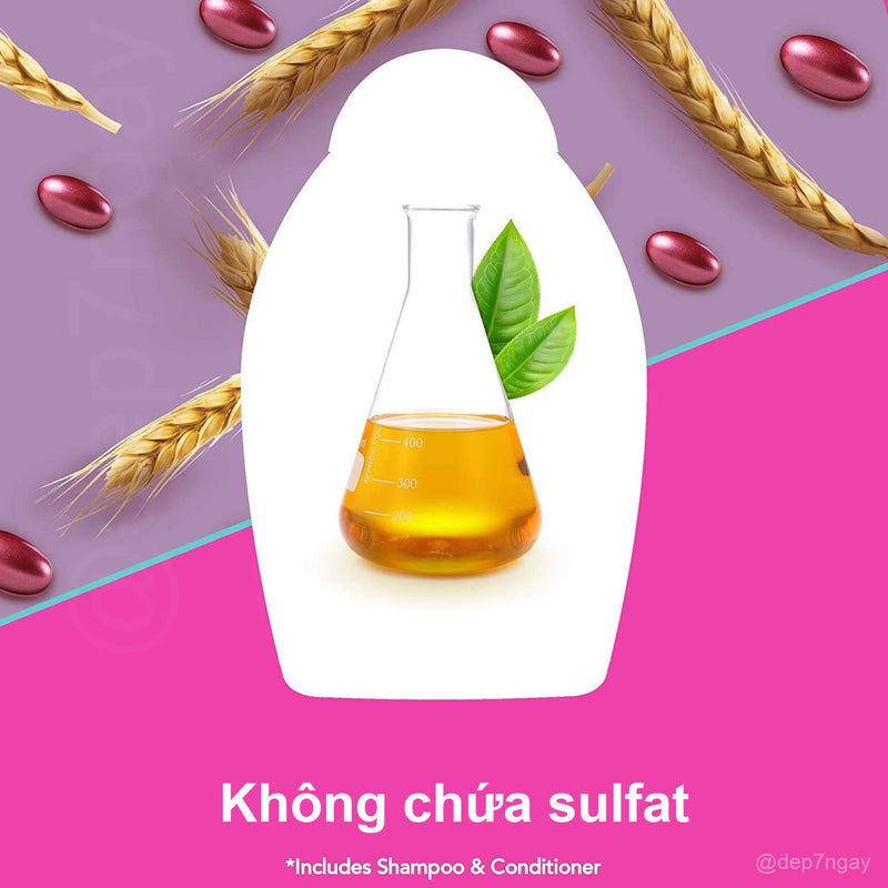 Dầu Gội OGX Biotin & Collagen của Mỹ 385ml