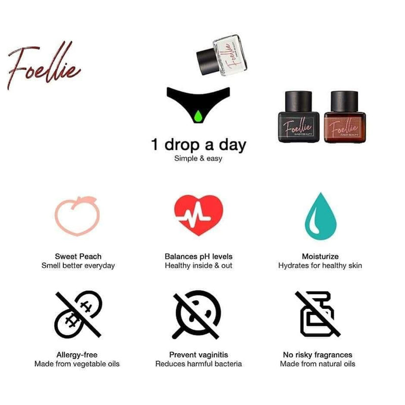 Nước Hoa Vùng Kín Foellie Màu Đen Perfume 5ml