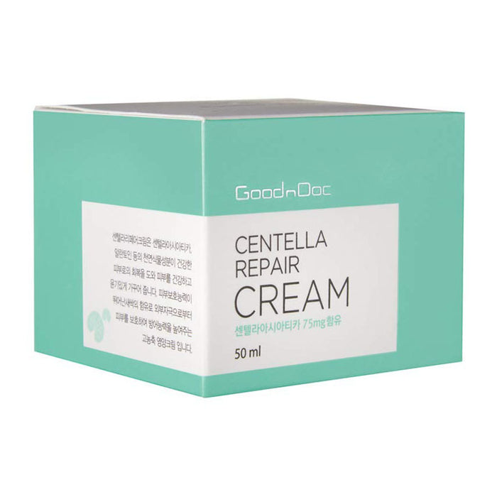 Kem Dưỡng Rau Má Phục Hồi Da GoodnDoc Centella Repair Cream 50ml
