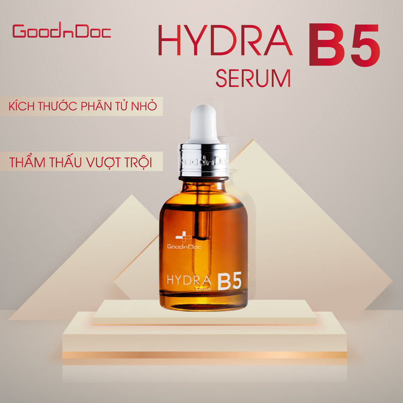 Serum GoodnDoc Hydra B5 Cấp Ẩm Phục Hồi Da 30ml