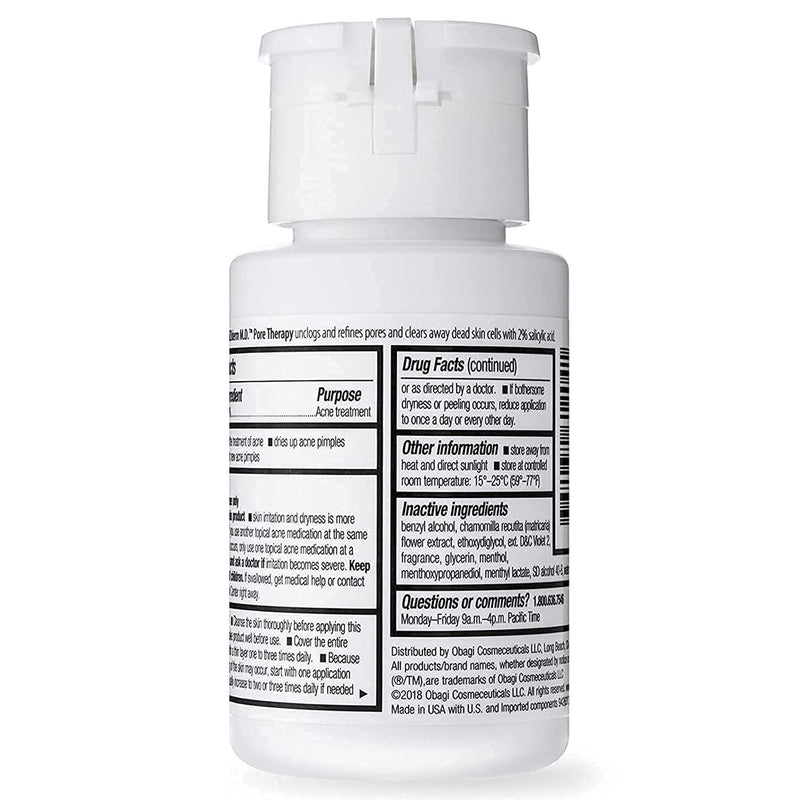 Dung Dịch Giảm Mụn Obagi Clenziderm MD Pore Therapy 148ml