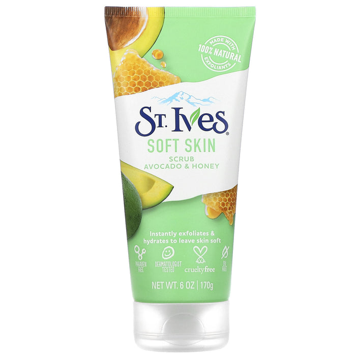 Tẩy Tế Bào Chết Bơ St.ives Soft Skin Avocado & Honey Scrub 170g