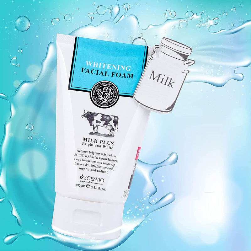Sữa Rửa Mặt Trắng Da Scentio Milk Plus Whitening 100ml