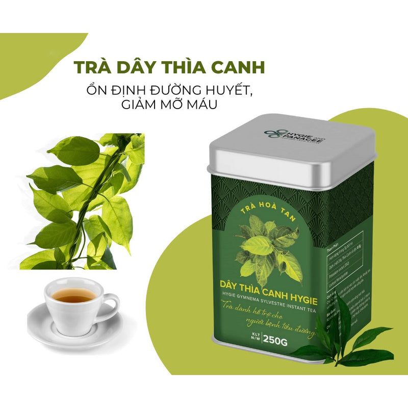 Trà Hòa Tan Dây Thìa Canh Hygie Ổn Định Đường Huyết