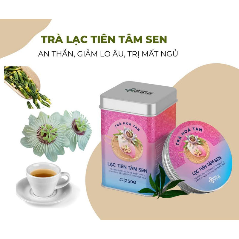 Trà Hòa Tan Lạc Tiên Tâm Sen Hygie