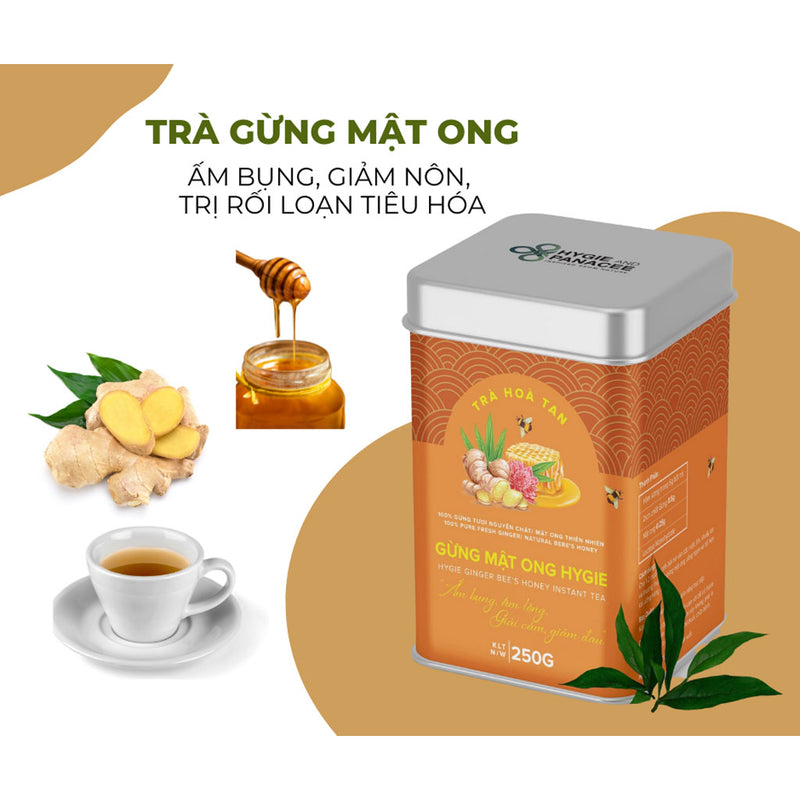 Trà Hòa Tan Gừng Mật Ong Hygie