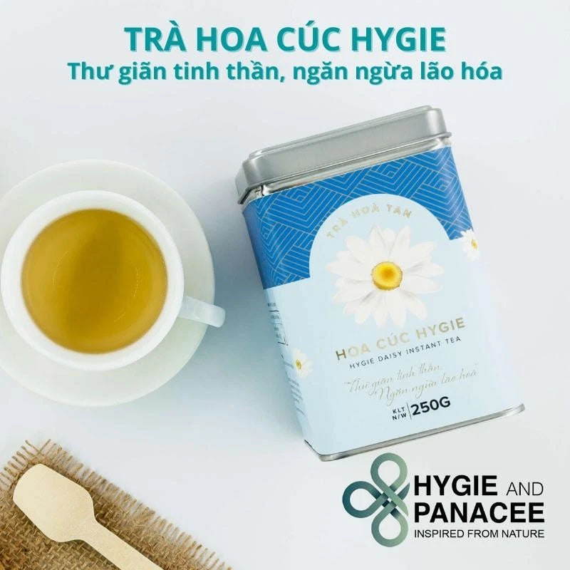 Trà Hòa Tan Hoa Cúc Hygie Giúp Giảm Stress