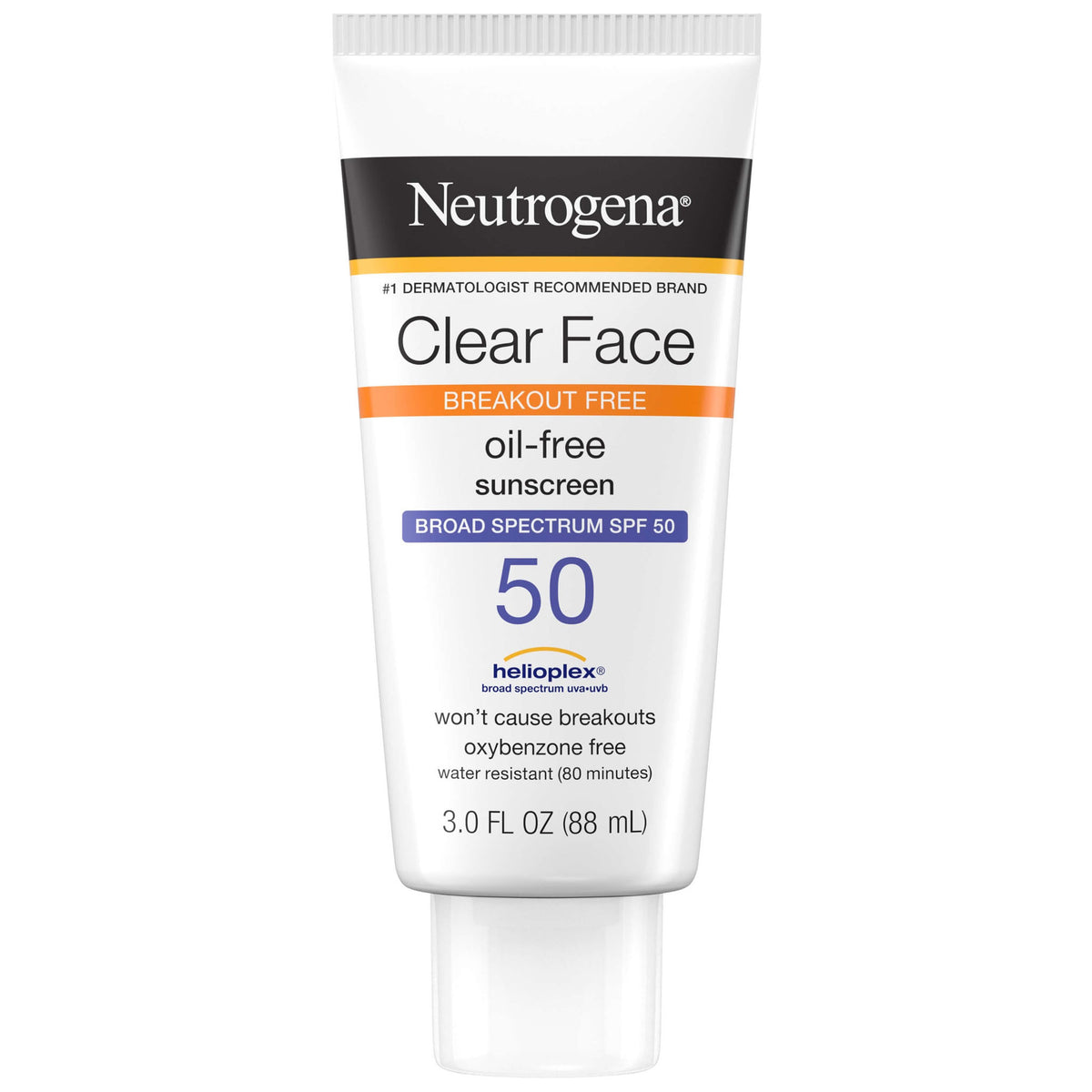 Kem Chống Nắng Neutrogena Clear Face Break-Out Free Liquid Lotion SPF 50 88ml