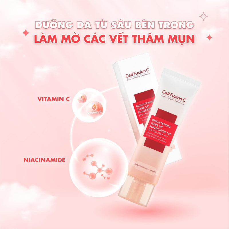 Kem Chống Nắng Cell Fusion C Brightening Tone Up SPF 50+ 50ml