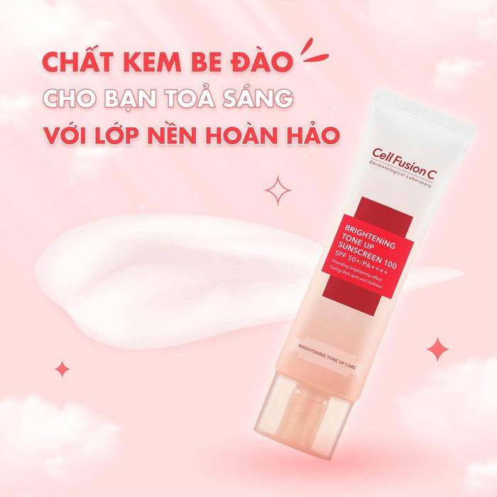 Kem Chống Nắng Cell Fusion C Brightening Tone Up SPF 50+ 50ml