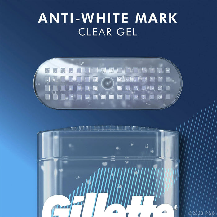 Gel Khử Mùi Nam Gillette Clear Dri Tech Cool Wave 107g