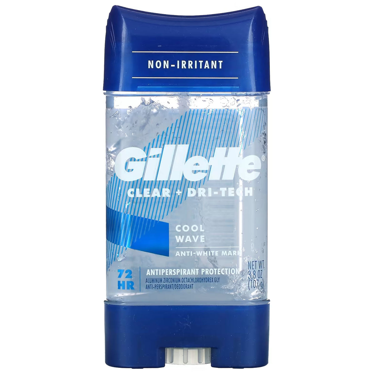 Gel Khử Mùi Nam Gillette Clear Dri Tech Cool Wave 107g