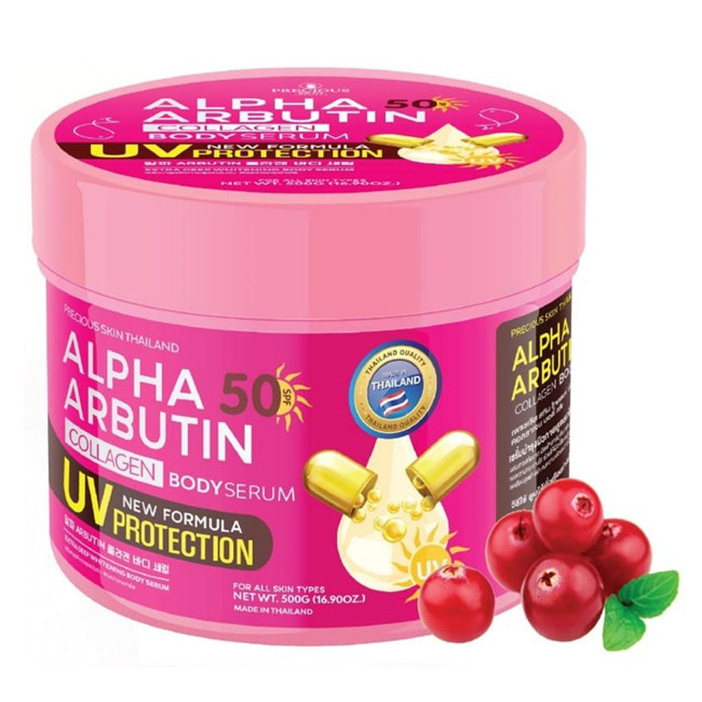 Tác dụng của alpha arbutin collagen body serum & cách sử dụng