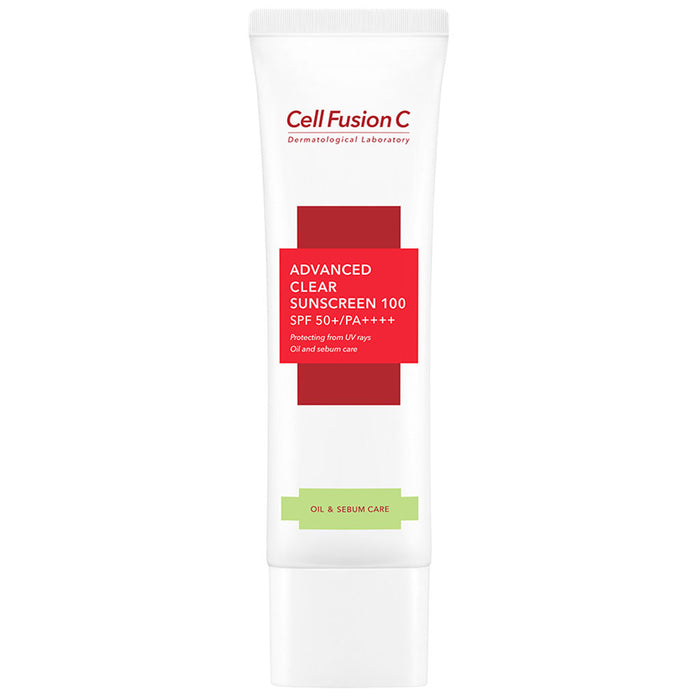 Kem Chống Nắng Cell Fusion C Advanced Clear Sunscreen 100 SPF 50+ 50ml