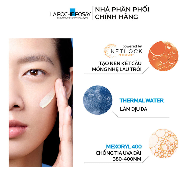 Kem Chống Nắng La Roche-Posay Anthelios UVMune 400 Invisible Fluid SFP 50+ 50ml
