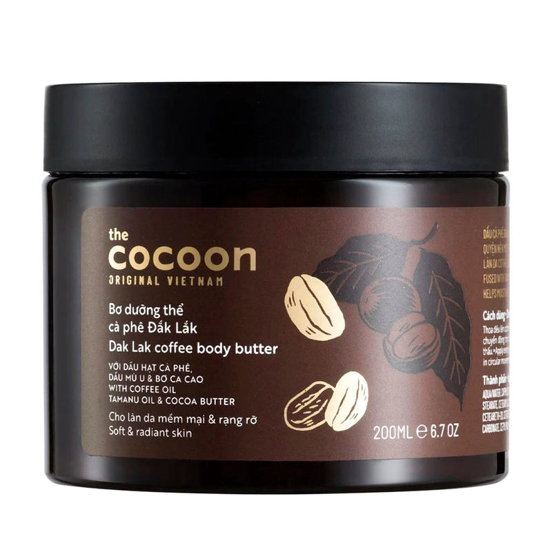 Bơ Dưỡng Thể Cocoon Cà Phê Đắk Lắk 200ml