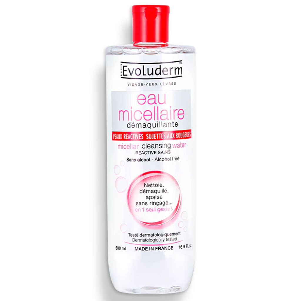 Nước Tẩy Trang Evoluderm Đỏ Cho Da Dễ Kích Ứng