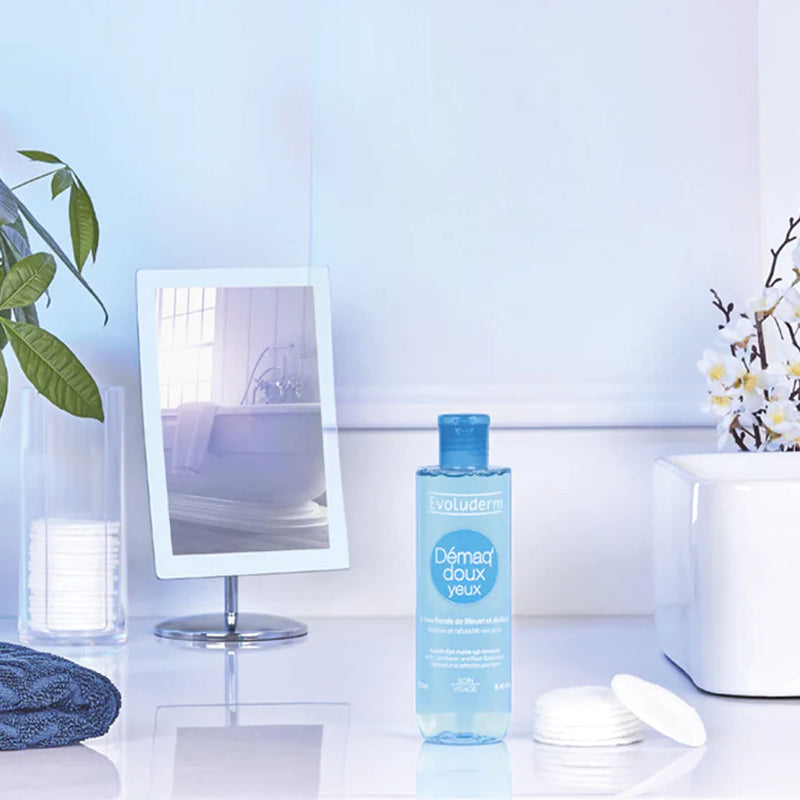 Nước Tẩy Trang Mắt Môi Evoluderm Xanh Dương 250ml