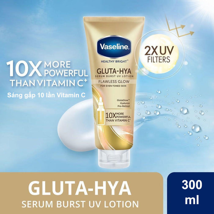 Sữa Dưỡng Thể Vaseline Gluta-Hya Flawless Glow 300ml
