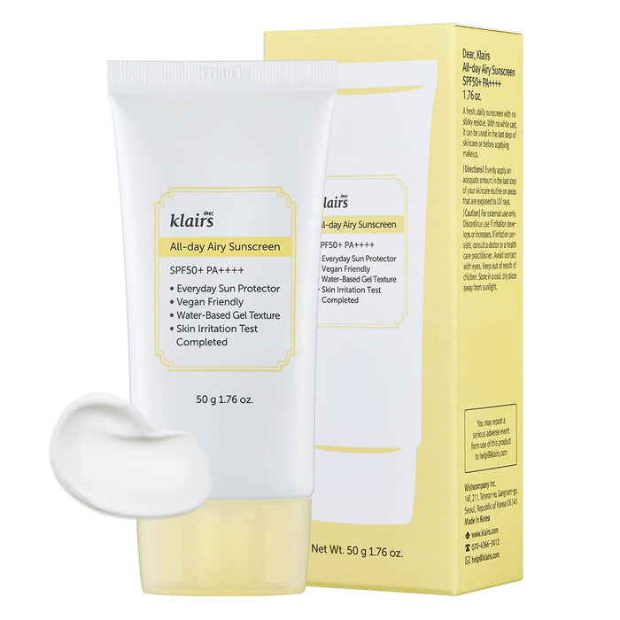 Kem Chống Nắng Klairs All-day Airy Sunscreen SPF50+ 50g