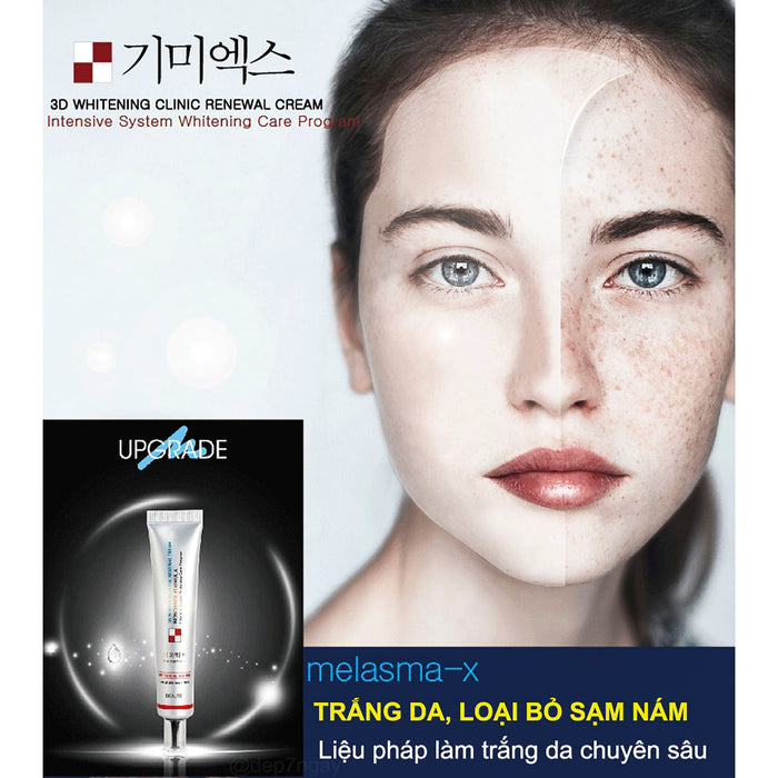 Kem Mờ Nám Melasma-x 3D Whitening Clinic Cream 40ml