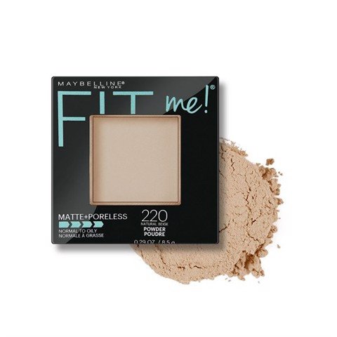 Phấn Phủ Maybelline Fit Me Pressed Powder Pact 8.5g - Dạng Nén, Kiềm Dầu