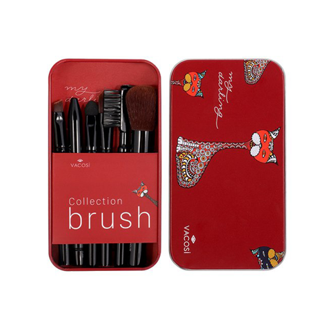Bộ Cọ Trang Điểm Vacosi Collection Make Up House 6 Cây