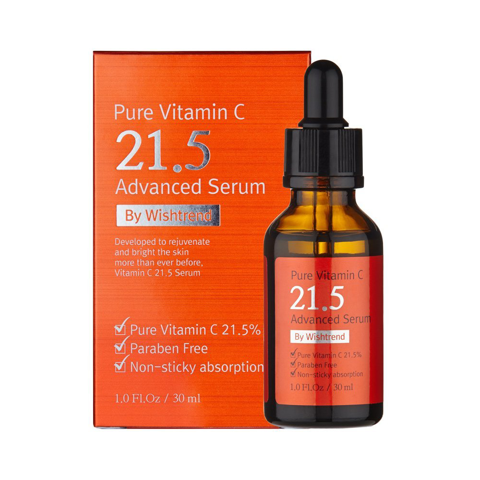 Tinh Chất Sáng Da Mờ Thâm By Wishtrend Pure Vitamin C 21.5 Advanced Serum 30ml