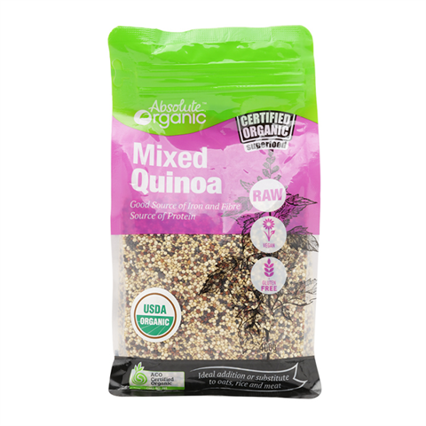 Hạt Diêm Mạch Quinoa Absolute Organic Mixed 400g