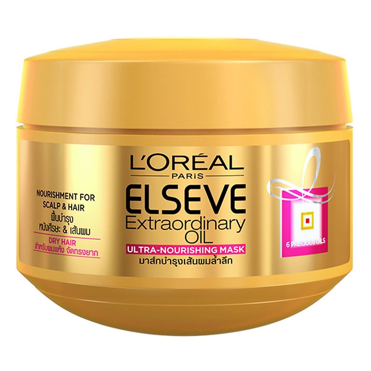 Kem Ủ Tóc Suôn Mượt L'Oreal Elseve Extra Ordinary Oil 200ml