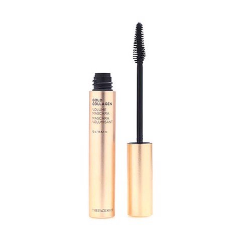 Mascara The Face Shop Gold Collagen Volume - Làm Dày và Dưỡng Mi