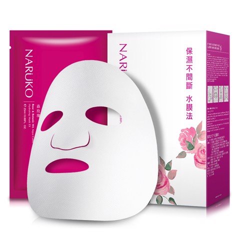 Mặt Nạ Naruko Hồng Rose & Botanic HA Mask -Hoa Hồng Nhung, Cấp Nước