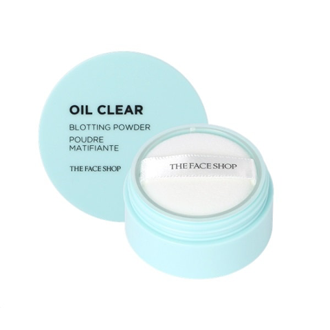 Phấn Phủ The Face Shop Oil Clear Blotting Powder 6g - Dạng Bột, Kiềm Dầu