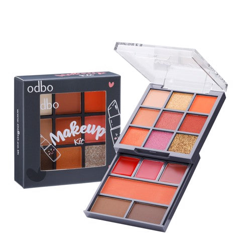 Phấn Mắt 2 Tầng Odbo OD1037 Make Up Kit