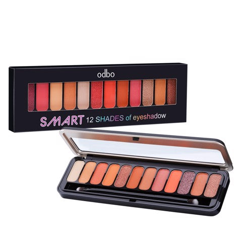 Phấn Mắt Odbo Smart 12 Shades Of Eyeshadow Palette OD240