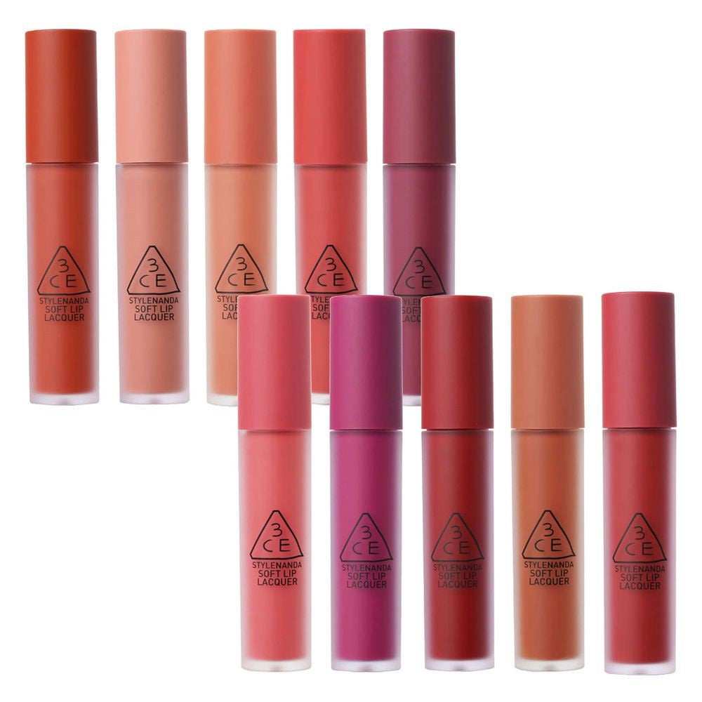 Son Kem Lì 3CE Soft Lip Lacquer